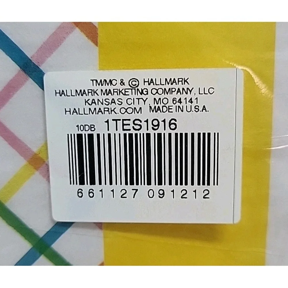 Lot of 6 Hallmark Tissue Paper - 22‎ Sheets ea - Assorted Colors Easter